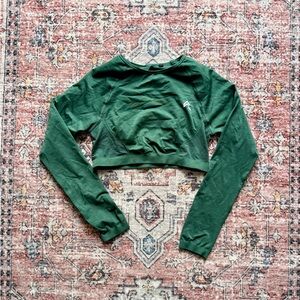 Oner Active EverGreen Long Sleeve Crop Top